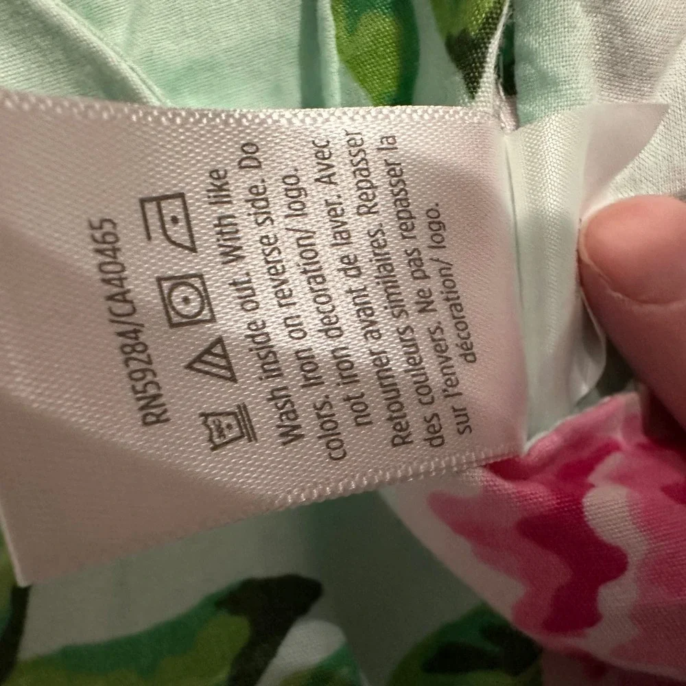 Gymboree Girls Floral Dress Aqua Pink Peony‎ Ruffle Sleeveless Party Size 10